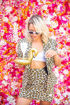 Picture of INFLATABLE GOLDEN SWAN DRINK HOLDER